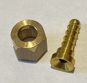 Schlauchtülle UNF 5/8 x Tülle 6