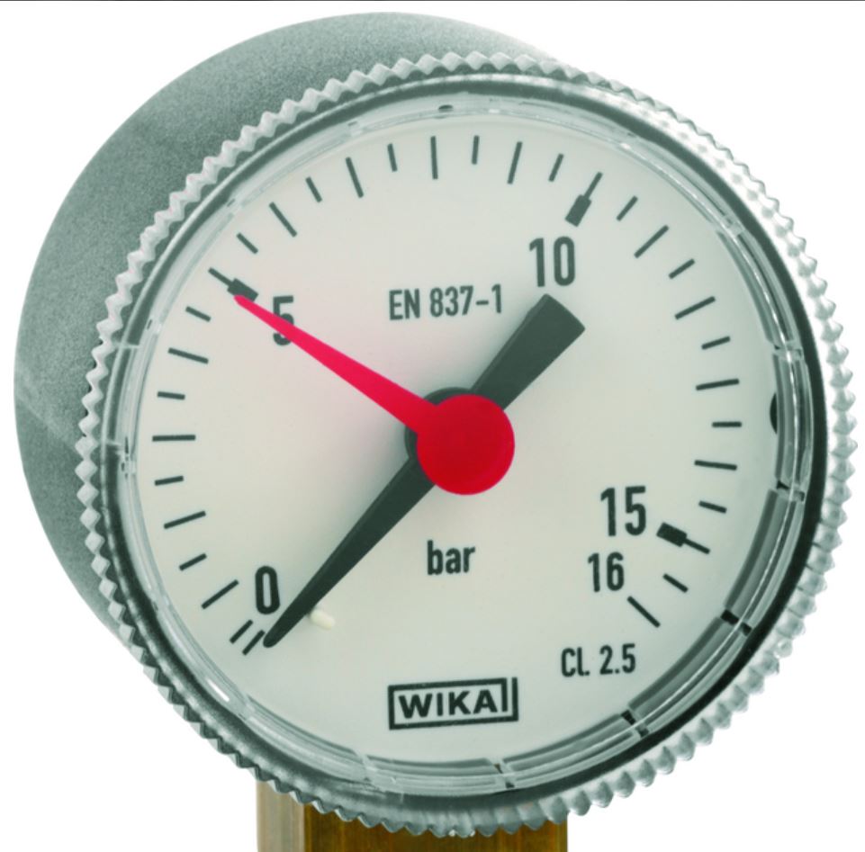 Manometer 2 in 1 Kraftstoffdruck und Öl 52mm mit Spitzenwertspeicher und  0-6 bar